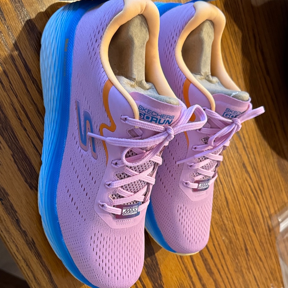 Skechers Women's Lavender/pink and Sky Athletic Shoes